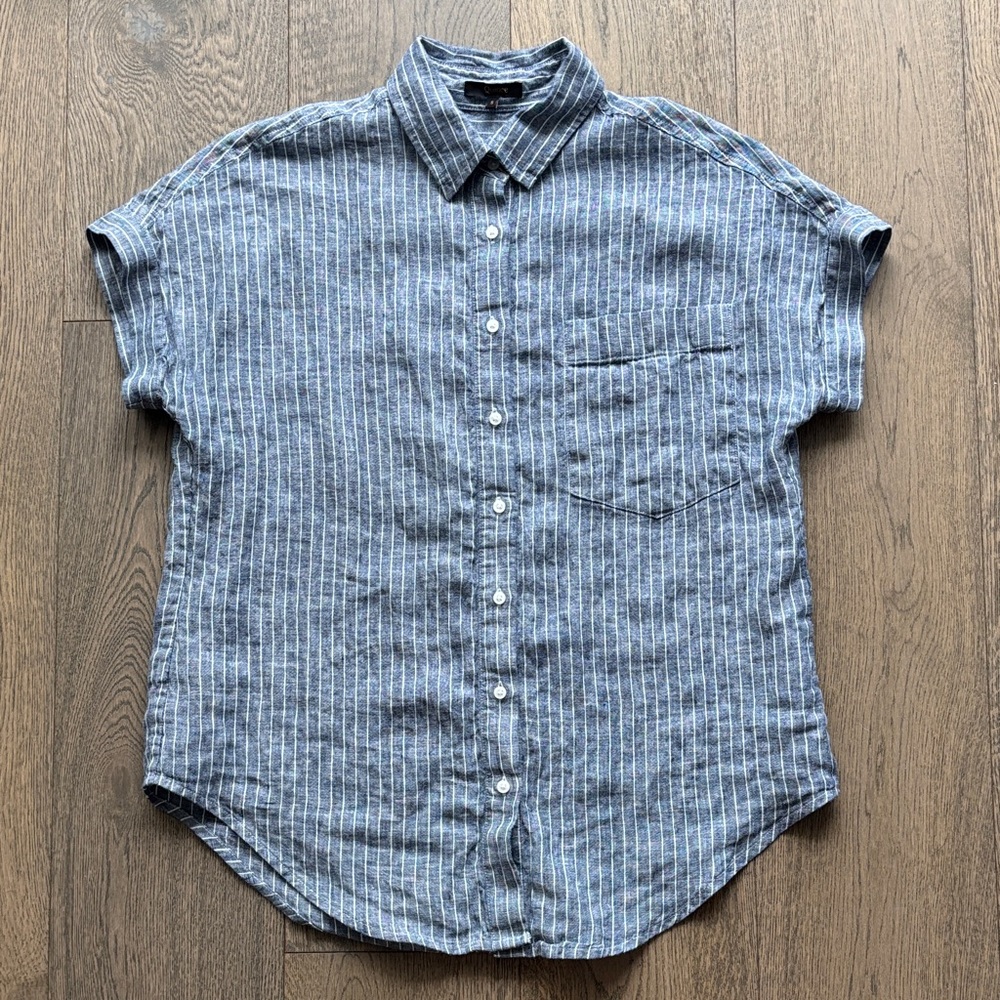 Quince Linen Camp Shirt